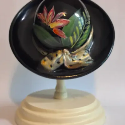 Fenton Midnight Black “Bird Of Paradise” Hat