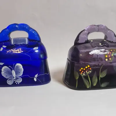 Fenton Trinket Boxes (2)