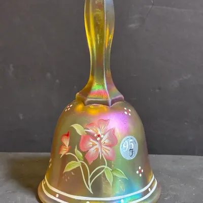 Fenton Iridescent Glass Bell