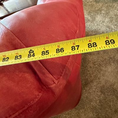 Sale Photo Thumbnail #102: Vibrant Red, matches the loveseat 86in in lenght