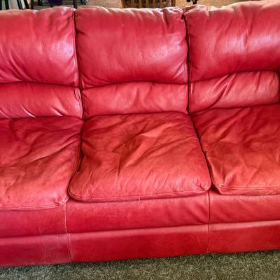 Sale Photo Thumbnail #99: Vibrant Red, matches the loveseat 86in in lenght