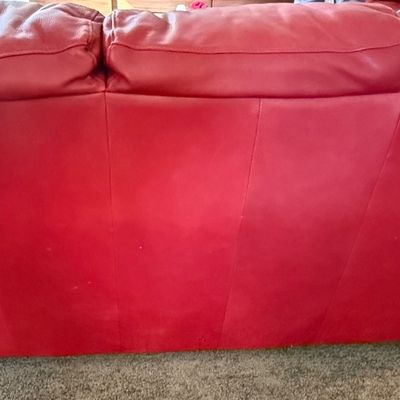 Sale Photo Thumbnail #100: Vibrant Red, matches the loveseat 86in in lenght