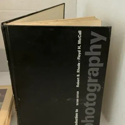 Vintage Hard Back Coffee Table, Books