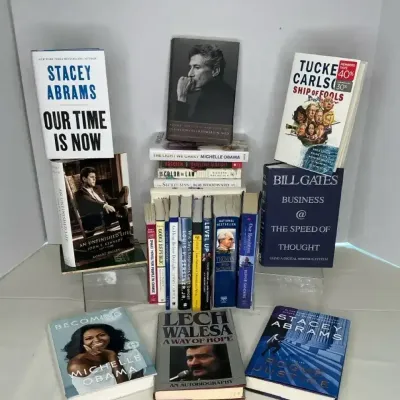 Politics & Political Figures Book Lot