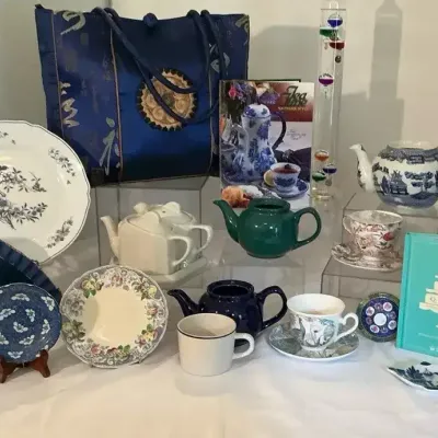 HOME DECOR COLLECTION- CHINOISERIE, FLORAL, BLUE AND WHITE 