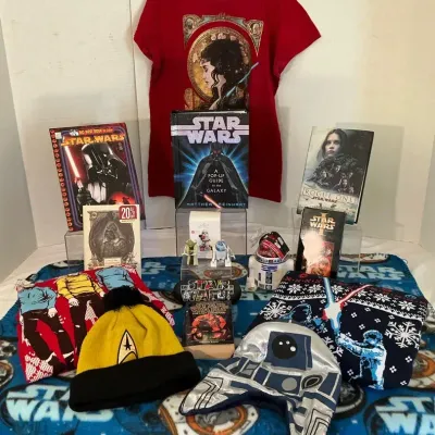 Star Trek Clothing & Star Wars Clothing, Books, Movie And Accessories 
