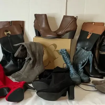 Variety Large Lot Of Women’s Boots