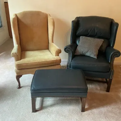 Three Pieces Of Vintage Furniture 