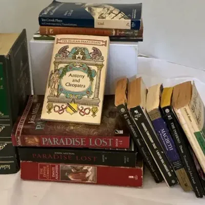  CLASSICAL LITERATURE BOOK LOT