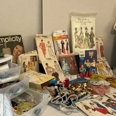 Large Assortment Mystery Sewing Lot 