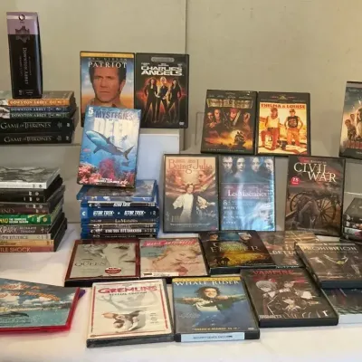 MOVIE AND TV DVD COLLECTION/30+ DVD AND BLU-RAY