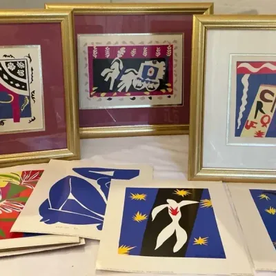 MATISSE ART PRINT LOT