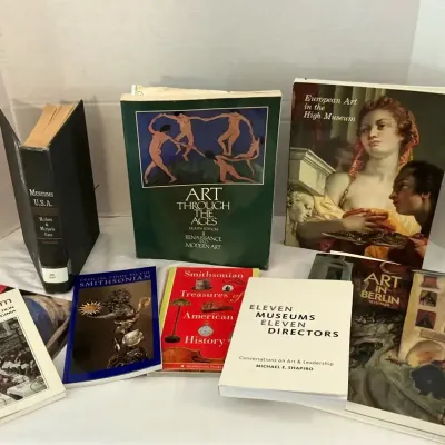 Assortment Of Museum, Hardback, Coffee Table, Books