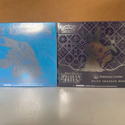 Sale Photo Thumbnail #151: Pokemon TCG Elite Trainer Boxes - Evolutions & Paldean Fates