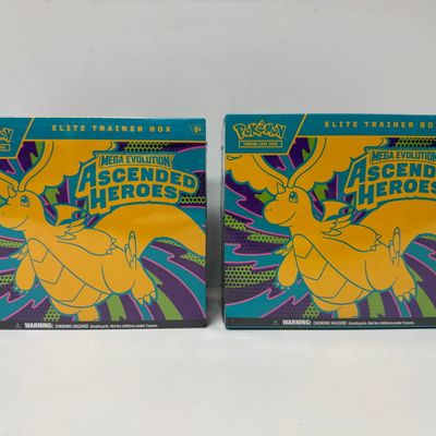 Sale Photo Thumbnail #165: Pokemon TCG: Mega Evolution Ascended Heroes Elite Trainer Box (2-Pack)