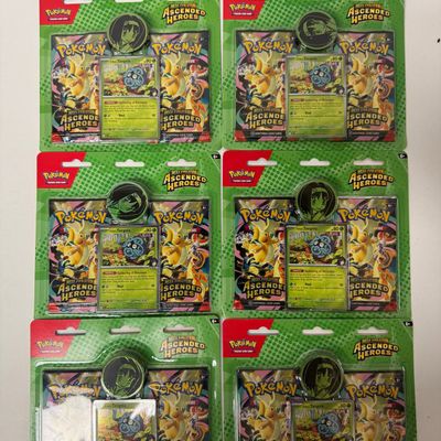 Sale Photo Thumbnail #169: Pokemon TCG Mega Evolution: Ascended Heroes Erika's Tangela Collection (6 Packs)