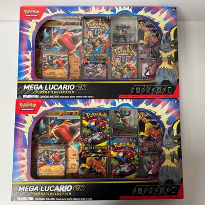 Sale Photo Thumbnail #214: Pokemon Mega Lucario EX Figure Collection Box (2-Pack)