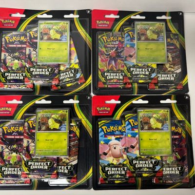 Sale Photo Thumbnail #237: Pokemon TCG: Scarlet & Violet - 151 Perfect Order 4-Pack Bundle