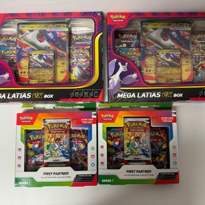 Sale Photo Thumbnail #220: Pokemon TCG Mega Latias EX Box and First Partner Illustration Collection
