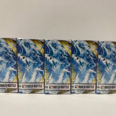 Sale Photo Thumbnail #75: Five Pokemon TCG Sword & Shield Silver Tempest Build & Battle Boxes