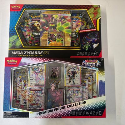 Sale Photo Thumbnail #147: Pokemon TCG Mega Zygarde EX Premium Collection & Scarlet & Violet Prismatic Evolutions Premium