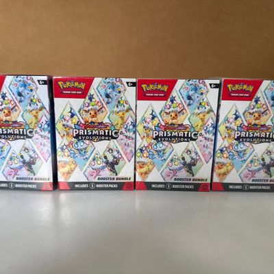 Sale Photo Thumbnail #123: Pokemon TCG: Sword & Shield - Brilliant Stars Booster Bundle (4 Packs)