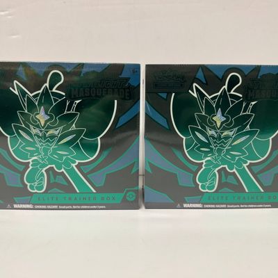 Sale Photo Thumbnail #22: Pokemon TCG: Sword & Shield - Twilight Masquerade Elite Trainer Box (Set of 2)