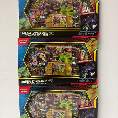 Sale Photo Thumbnail #42: Pokemon TCG Mega Zygarde EX Premium Collection (3-Pack)