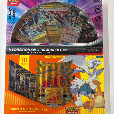 Sale Photo Thumbnail #143: Pokemon TCG Premium Collections: Hydreigon & Dragapult EX and Reshiram & Charizard-GX