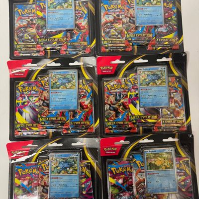 Sale Photo Thumbnail #44: Pokemon TCG: Mega Evolution Booster Packs (6 Total)