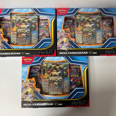 Sale Photo Thumbnail #222: Pokemon TCG Mega Kangaskhan EX Box (3 Boxes)