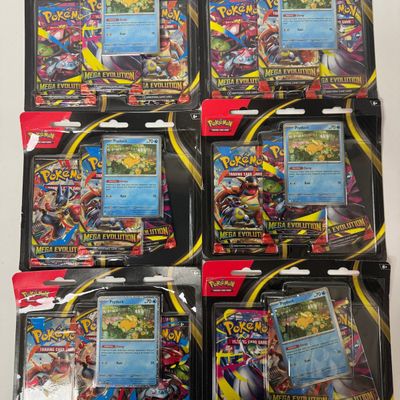 Sale Photo Thumbnail #46: Pokemon TCG Mega Evolution Booster Packs (6-Pack Lot)