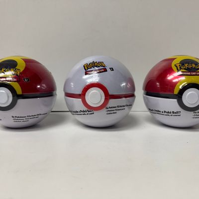 Sale Photo Thumbnail #41: Three Pokemon Trading Card Game Poke Balls