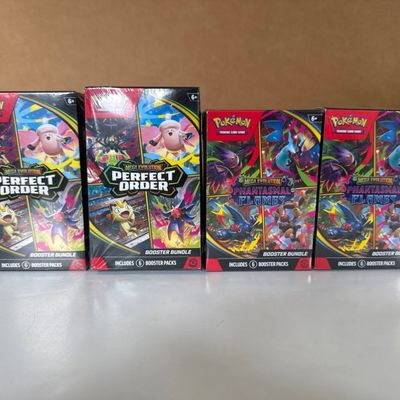 Sale Photo Thumbnail #117: Pokemon TCG Booster Bundles: Perfect Order & Phantasmall Flames