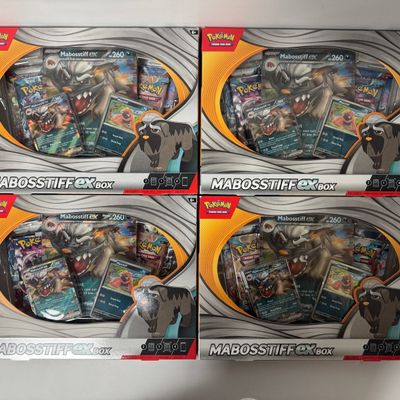 Sale Photo Thumbnail #29: Pokemon TCG MABOSSTIFF EX BOX - 4 Pack Lot