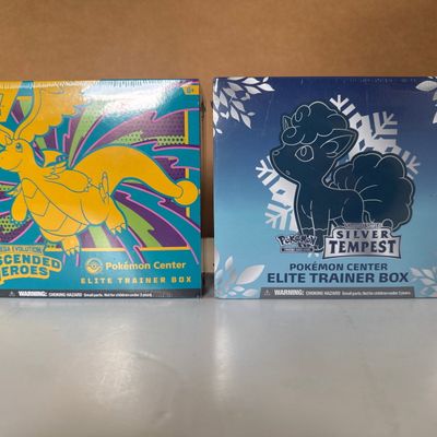 Sale Photo Thumbnail #149: Pokemon TCG Elite Trainer Boxes: Mega Evolution Ascended Heroes & Silver Tempest
