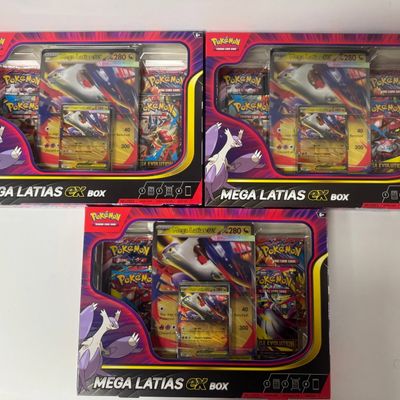 Sale Photo Thumbnail #116: Three (3) Pokemon TCG Mega Latias EX Boxes