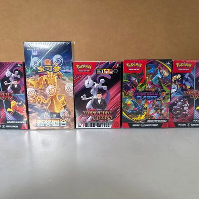 Sale Photo Thumbnail #129: Pokemon TCG: Destined Rivals, Phantasmial Flames, and Build-Battle Boxes