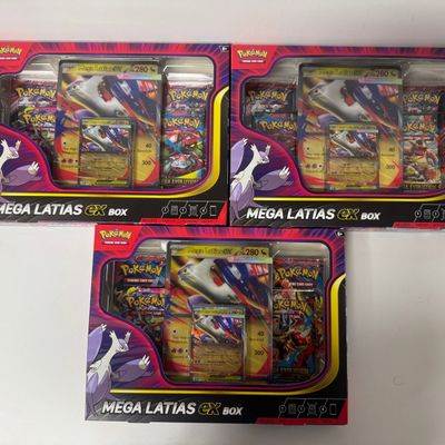 Sale Photo Thumbnail #114: Lot of 3 Pokemon TCG Mega Latias EX Boxes