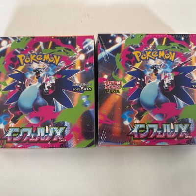 Sale Photo Thumbnail #125: Two Pokemon Card Game "Infinity Zone" Booster Boxes