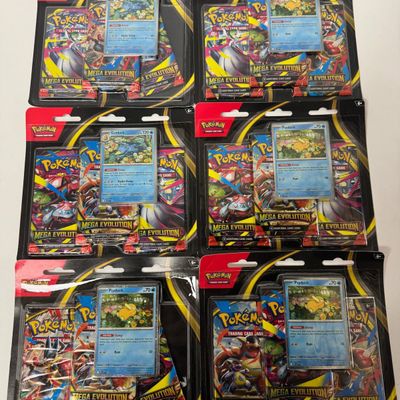 Sale Photo Thumbnail #50: Pokemon Mega Evolution Trading Card Game Booster Packs (6 Packs)
