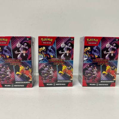 Sale Photo Thumbnail #238: Pokemon TCG Scarlet & Violet - Destined Rivals Booster Bundle (3-Pack)