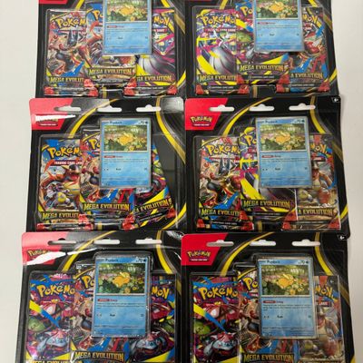 Sale Photo Thumbnail #48: Pokemon TCG: Mega Evolution Booster Packs (6-Pack Lot)