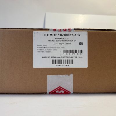 Sale Photo Thumbnail #105: Sealed Case of 10 White Flare Elite Trainer Boxes