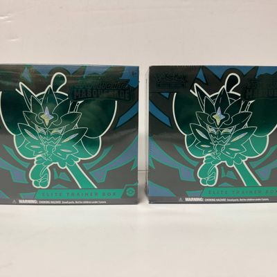 Sale Photo Thumbnail #20: Two Pokemon TCG Scarlet & Violet - Twilight Masquerade Elite Trainer Boxes