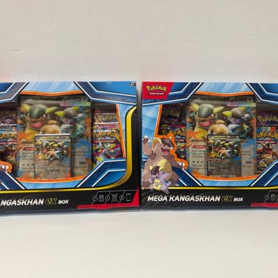 Sale Photo Thumbnail #92: Two Pokemon TCG Mega Kangaskhan EX Boxes