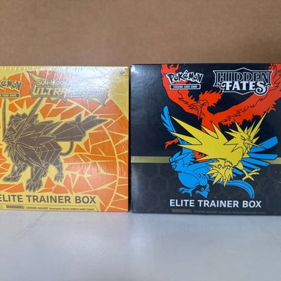 Sale Photo Thumbnail #153: Pokemon TCG Sun & Moon Ultra Prism & Hidden Fates Elite Trainer Boxes