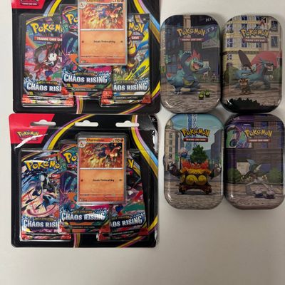 Sale Photo Thumbnail #211: Pokemon Trading Card Game: Chaos Rising Booster Packs and Tins