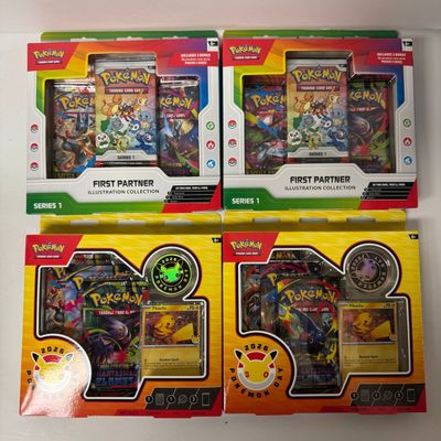 Sale Photo Thumbnail #210: Pokemon First Partner Illustration Collection & Pokemon Day Celebration Boxes