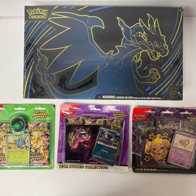 Sale Photo Thumbnail #195: Pokemon TCG Mega Charizard X EX Ultra-Premium Collection & Booster Packs